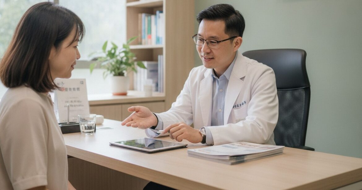 吳芮醫師說明玻尿酸淚溝法令紋的客製化應用